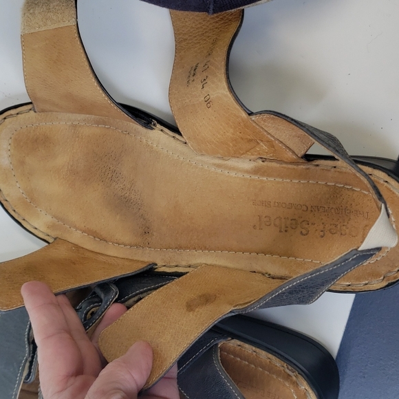 Josef Seibert Blue Sandals Size 41 - Picture 8 of 9